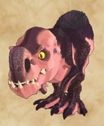 Ein Anjanath-Jungtier aus Monster Hunter Stories 2