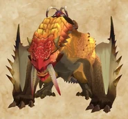 Ein ausgewachsener Sand-Barioth aus Monster Hunter Stories 2