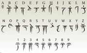 Draconic script