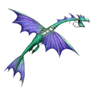 Kampfdrache in Aufstieg von Berk