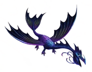 Wellenschleicher ist Nachts zwischen den Wellen nahezu unsichtbar. Sie hat Spaß daran Schiffe zu versenken; aus Aufstieg von Berk