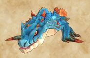 Ein Lagiacrus' Jungtier aus Monster Hunter Stories 2