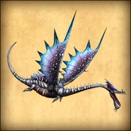 Kampfdrache aus Aufstieg von Berk