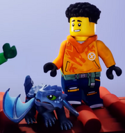 Arin und Baby-Riyu in Ninjago Aufstieg der Drachen S1