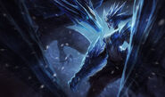 Eisdrachen-Shyvana aus League of Legends