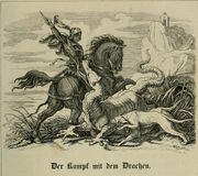 Der Kampf mit dem Drachen Plüddemann