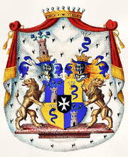Wappen der Grafen von Lynar