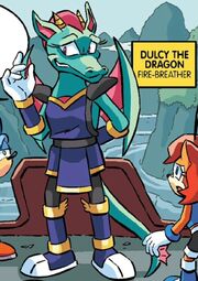 Dulcy the Dragon Sonic the Hedgehog(ArchieComics)