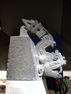 Die Feuerschlange Xiuhcoatl der aztekischen Mythologie