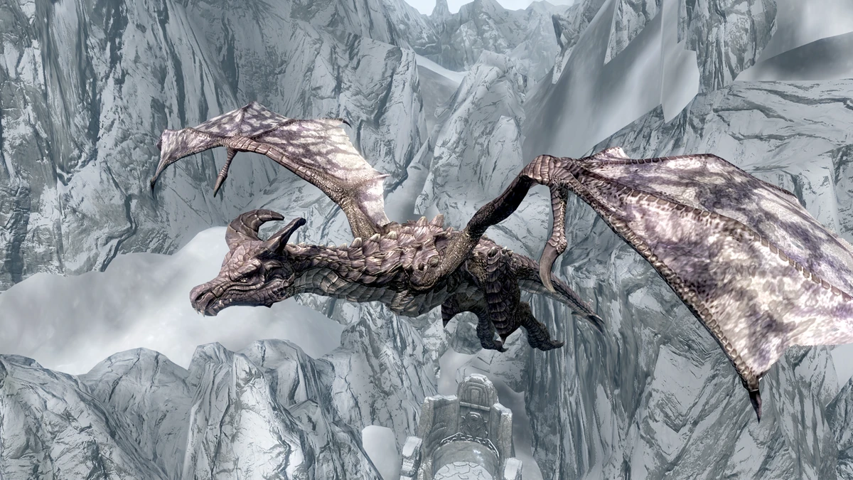 Legendärer Drache (The Elder Scrolls) | Drachen Wiki | Fandom, image size:1200x675