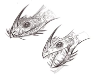 Konzepte vom Kopf des Drachen