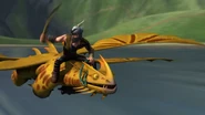 Einer der Drachenflieger-Feuerschweife