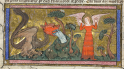 Yates Thompson Apokalypse Drache