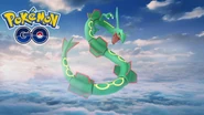 Rayquaza-Artwork für Pokémon GO