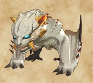 Ein Barioth-Jungtier aus Monster Hunter Stories 2