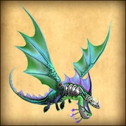 Kampfdrache aus Aufstieg von Berk