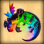 Farbknirsch ist ein besonders gefährlicher Donnerpolter; aus Aufstieg von Berk