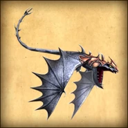 Kampfdrache aus Aufstieg von Berk