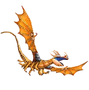 Kampfdrache aus Aufstieg von Berk