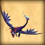 Exotische Funkelrüsche in Aufstieg von Berk