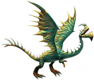 Siedewogen erwärmt mit seinem heißen Atem das Wasser der Wikiner; aus Aufstieg von Berk