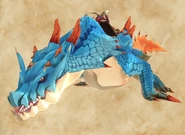 Ein ausgewachsener Lagiacrus aus Monster Hunter Stories 2