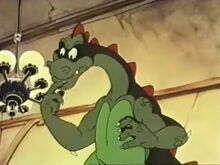 Oglu als Riesendrache Oglu das freche Drachenmonster