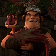 Riesenhafter Albtraum Rotzbakke mit Baby.png (605 KB) Rotzbakke mit einem Baby-Albtraum