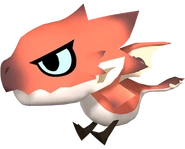 Rathalos-Küken in Monster Hunter Diary DX