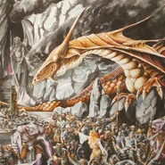 Glaurung detail.jpg (127 KB) Glaurung, Turin & the Fall of Nargothrond von Chris Mills