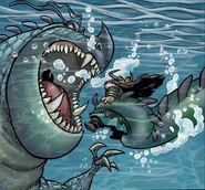 Schiffbrecher aus dem Comic