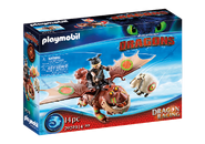 Playmobil - Fischbein und Fleischklops Drachenrennen - Box