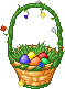 Big orange Easter Basket 02