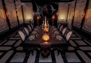 Halloween 2022 dining room