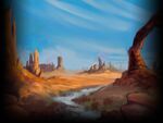 Retired version of the Desert background art.