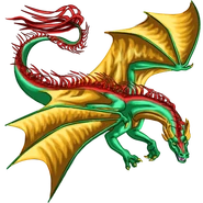 The Ribbon Dancer dragon Graciella on Day 4