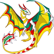 The Blizzard Wizard dragon Godsibb on Day 5