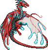 A male Aeon Wyvern after Precognition.