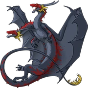 Gilded Bloodscale Male Adult Art