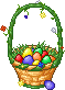 Big orange Easter Basket 03