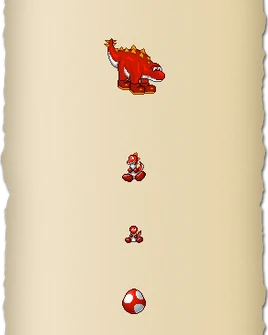 Red Dino infobox set