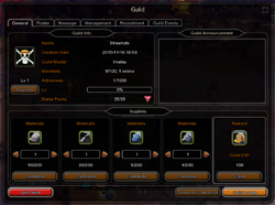 Guild Interface