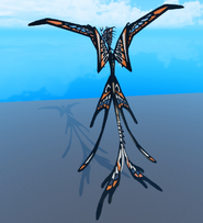 Rigged model back view