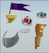 Royal theme accessories