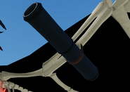 Close-up of Cannon accessory