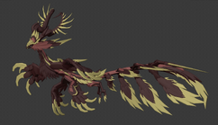 Rigged model side view 2