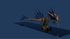 Finished model render