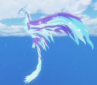 Flying side view