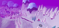 Behind the village