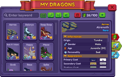 Lair Selection Statistics